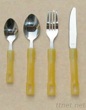 塑膠把手食具